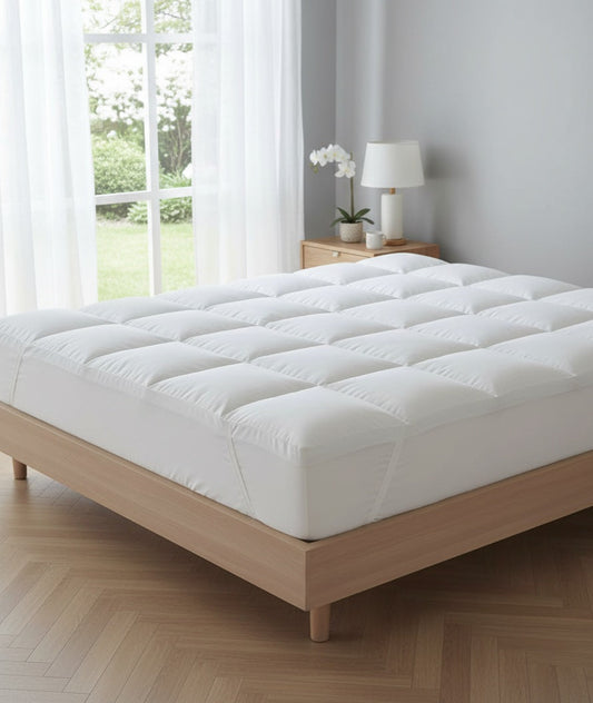 Topper Letto Anallergico in Fibra di Poliestere | Imbottitura 770 gr/mq - Barrile donna