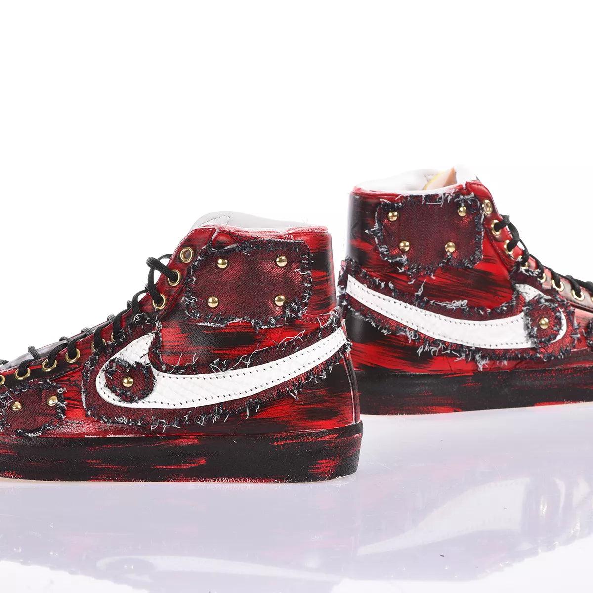 Nike Blazer Red Patch - Barrile donna