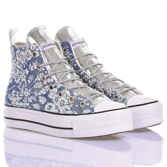 Converse Platform Flower Jeans - Barrile donna