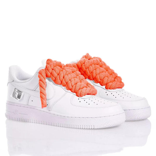 Nike Air Force 1 Boom Laces Orange - Barrile donna
