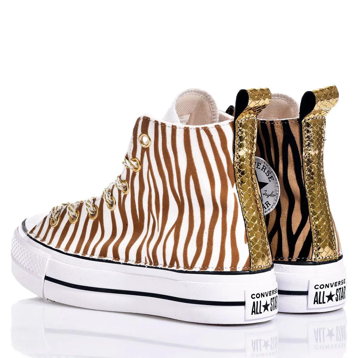 Converse Platform Zebra Glam - Barrile donna