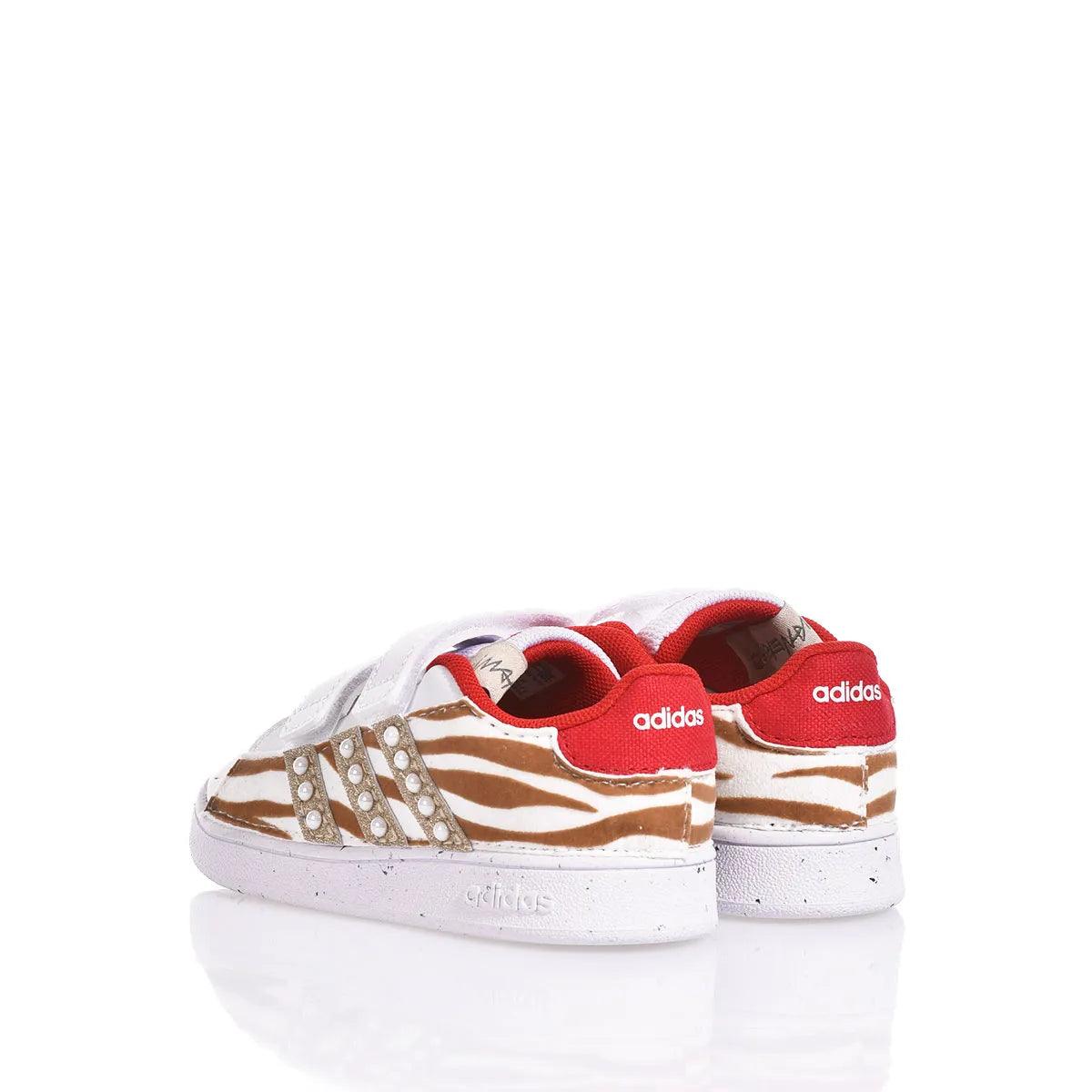 Adidas Baby Zebra Cream - Barrile donna