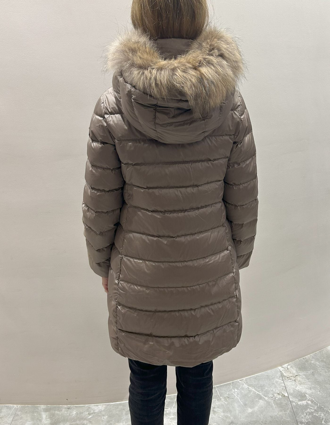 Justine 8N625 - Hetregò - piumino lungo - Barrile donna