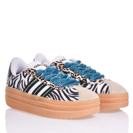 Adidas Bold Zebra Teal - Barrile donna
