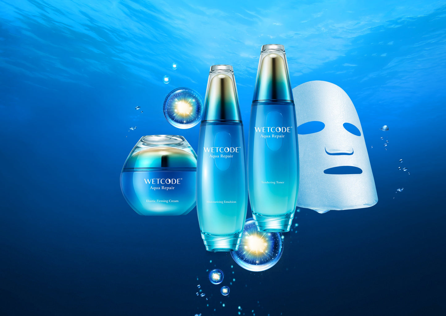 WETCODE - Aqua Repair Facial Cleanser 125ml - Barrile donna