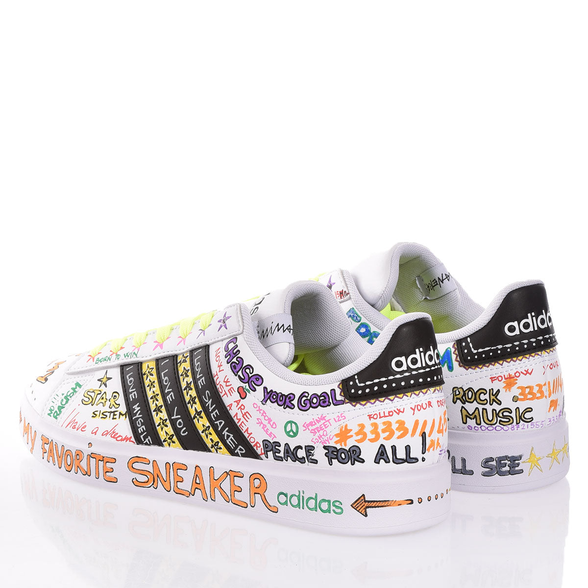 Adidas White Board - Barrile donna