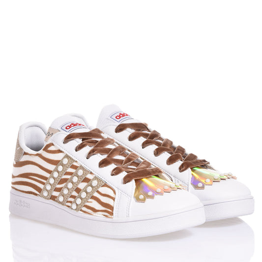 Adidas Zebra Cream - Barrile donna