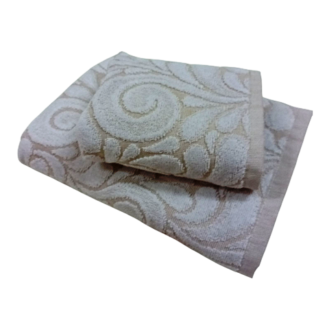 Set 6+6 Asciugamani Jacquard in Cotone Egiziano – Fiori o Cashmere - Barrile donna