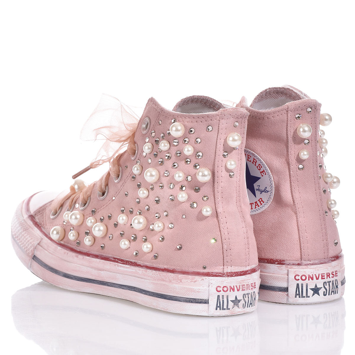 Converse Pearls Old Rose - Barrile donna