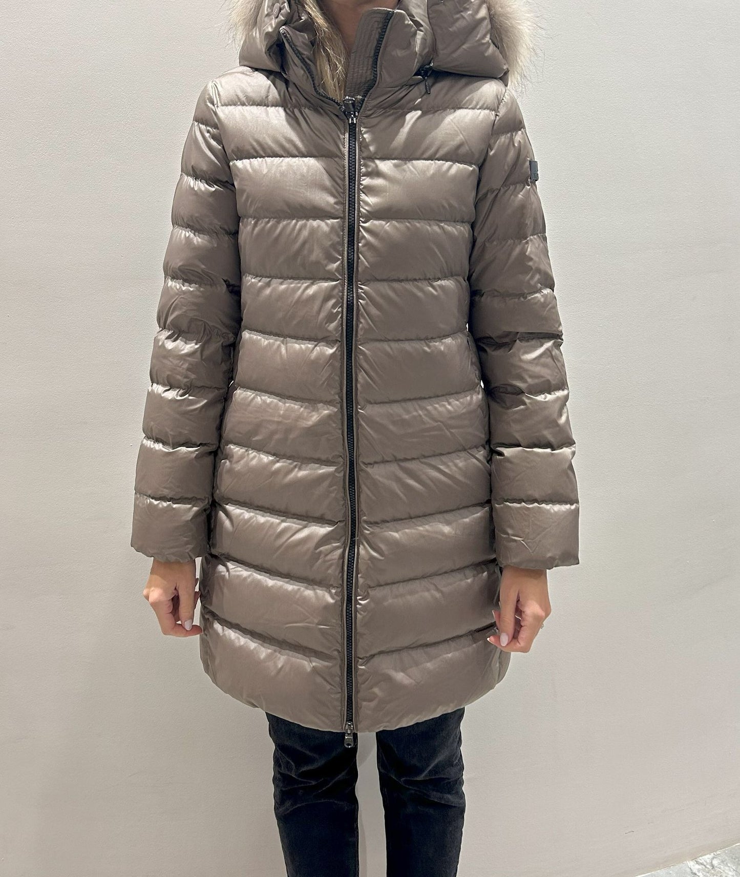 Justine 8N625 - Hetregò - piumino lungo - Barrile donna