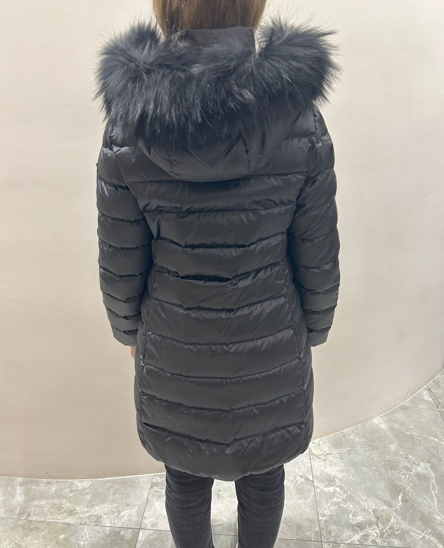 Justine 8N625 - Hetregò - piumino lungo - Barrile donna