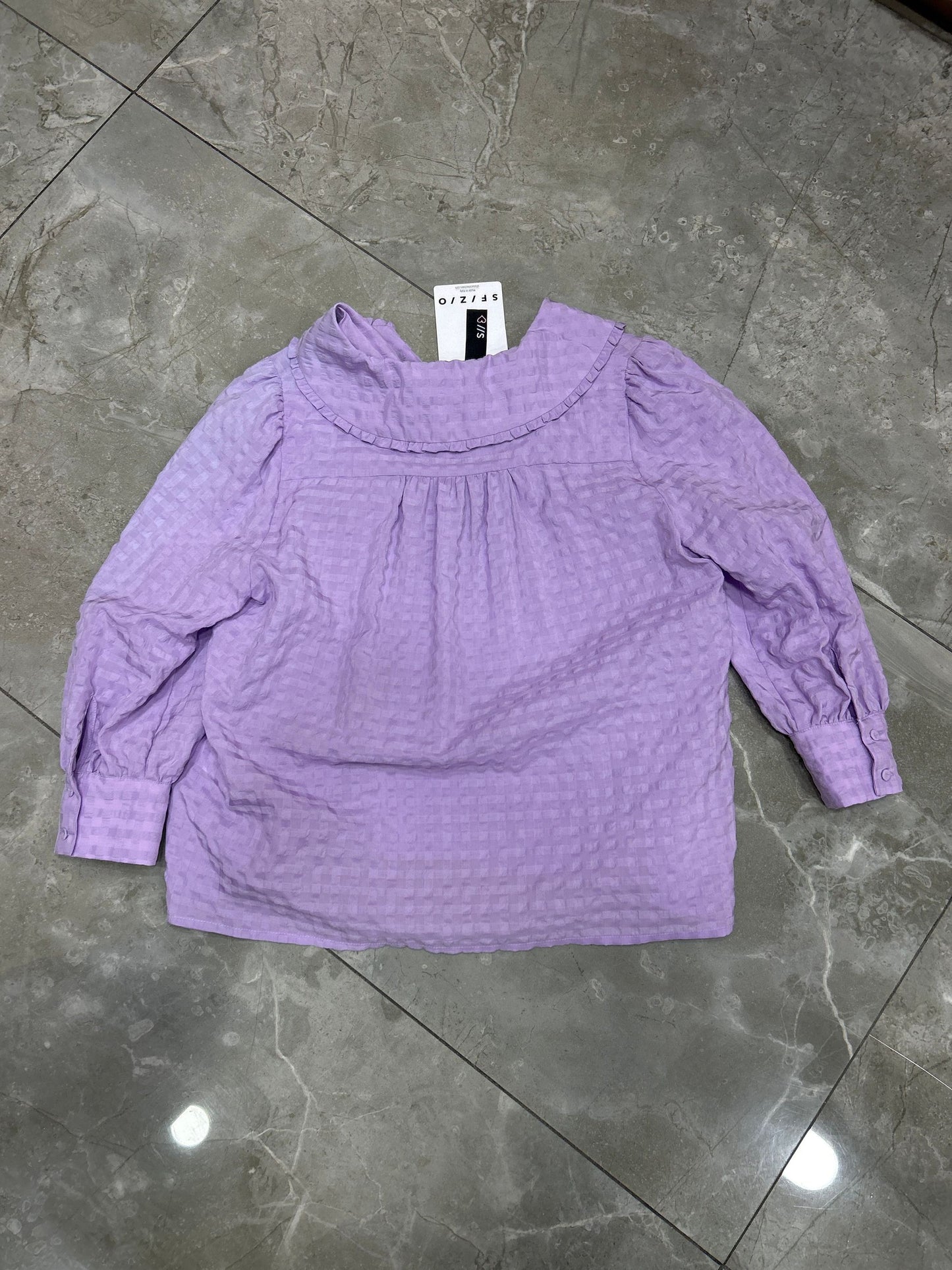 VICHY - Sfizio - blusa manica lunga