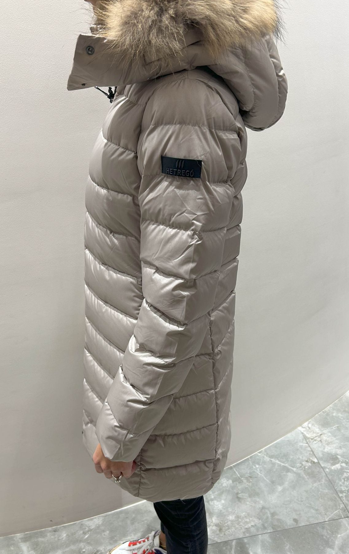 Justine 8N625 - Hetregò - piumino lungo - Barrile donna
