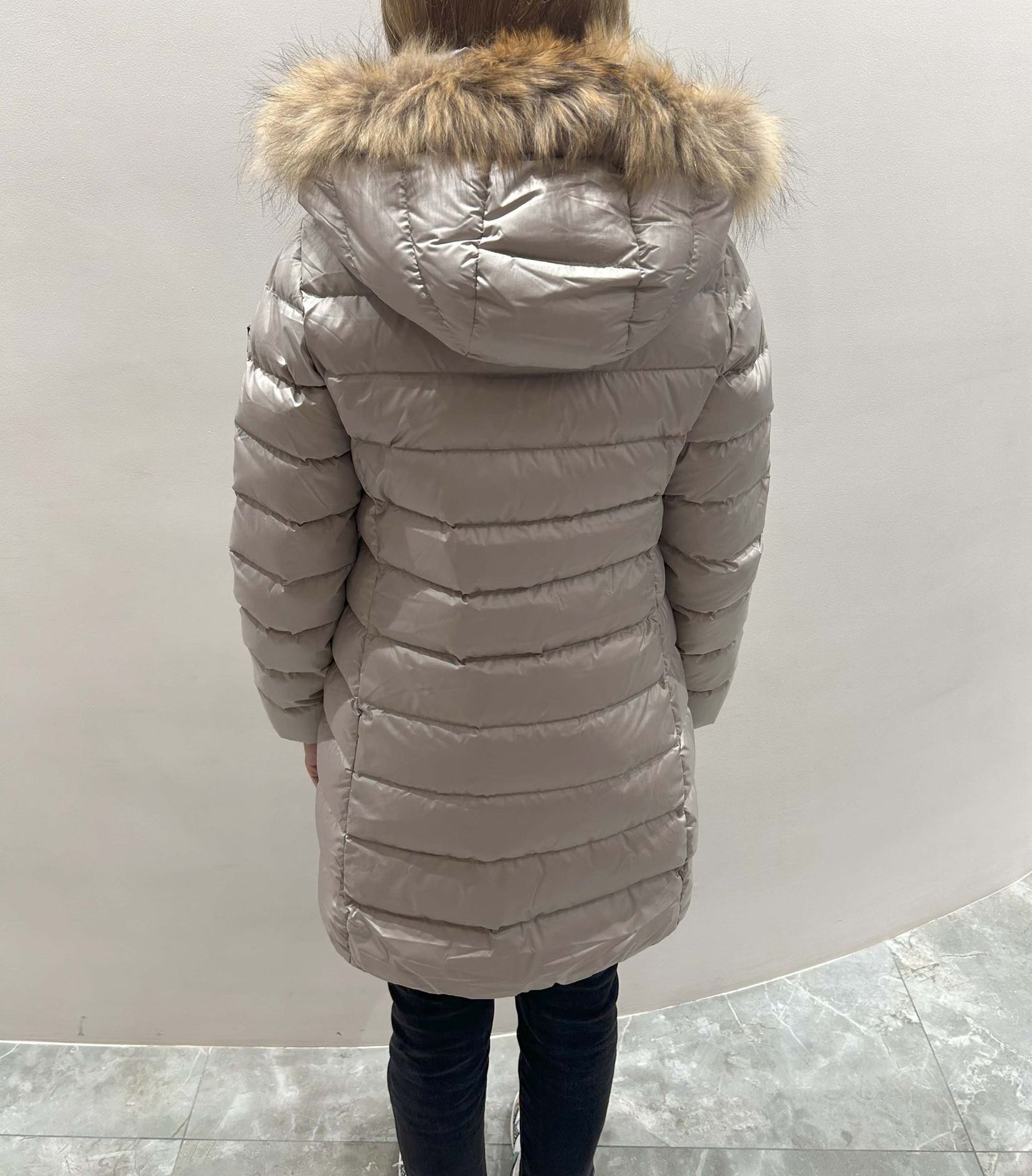Justine 8N625 - Hetregò - piumino lungo - Barrile donna