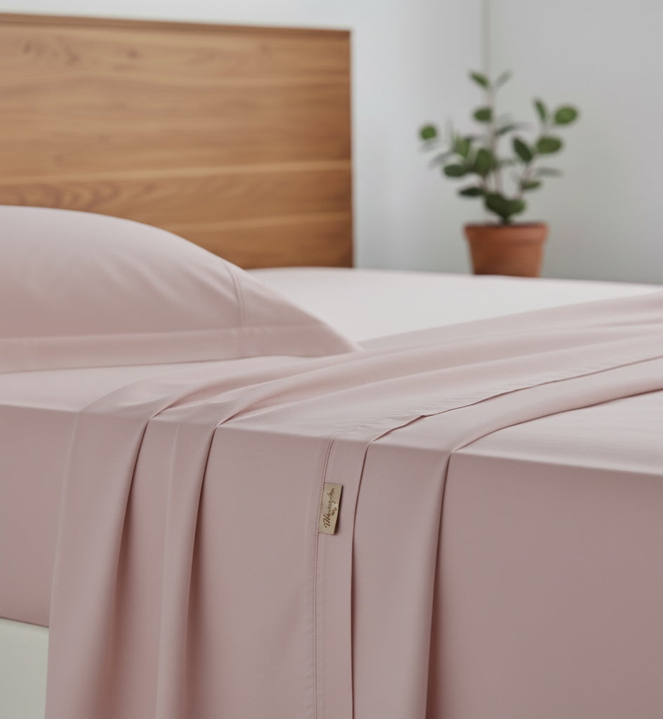 Completo Letto Tinta Unita Cotone 80 Fili linea ARIA - Barrile donna