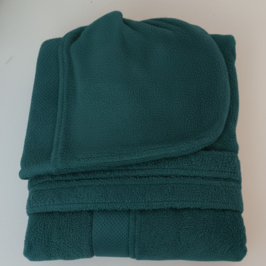 Accappatoio Spugna Cotone 500g Cappuccio Made in Italy Koet Uomo Donna Hotel Spa - Barrile donna