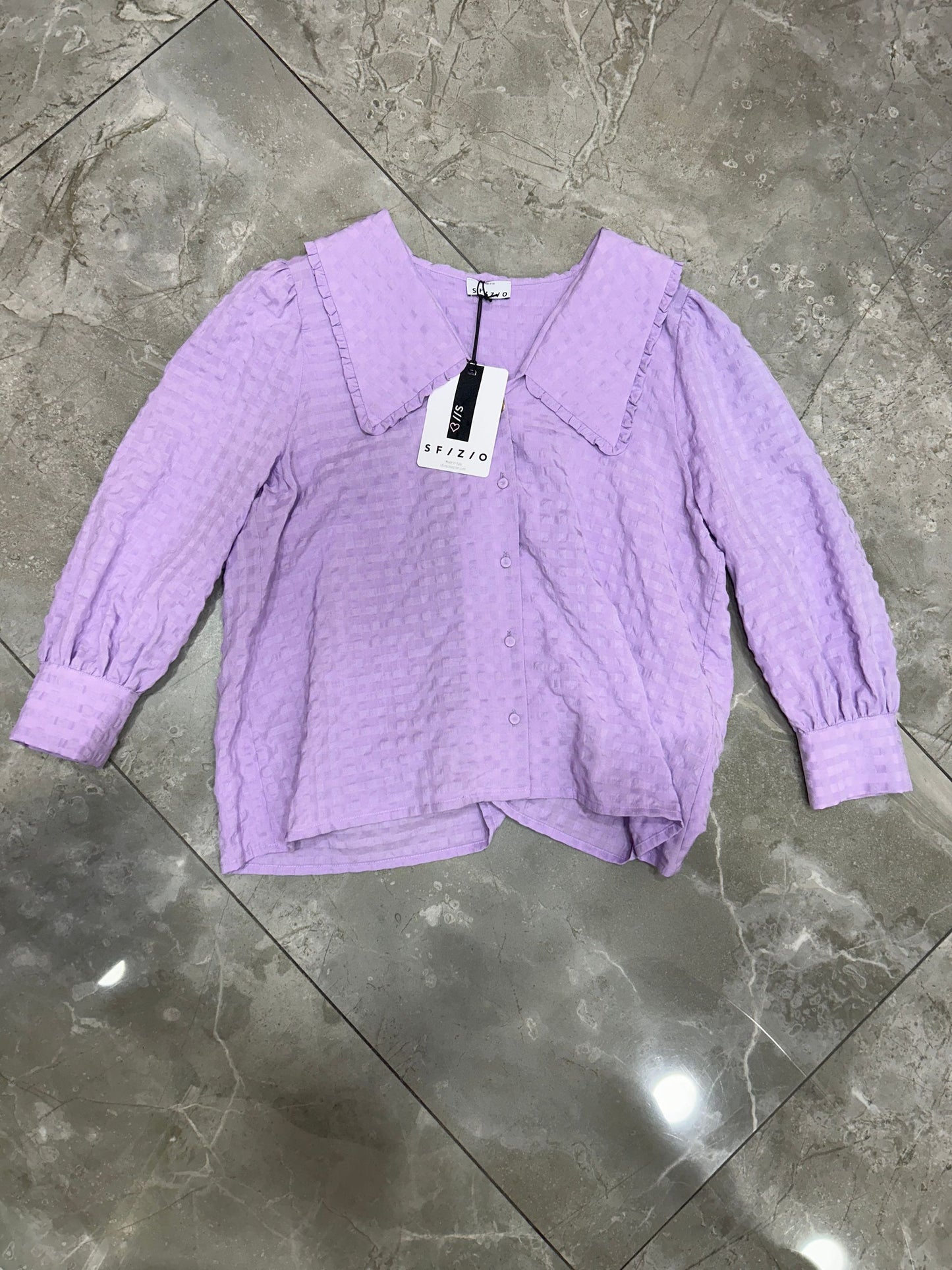 VICHY - Sfizio - blusa manica lunga