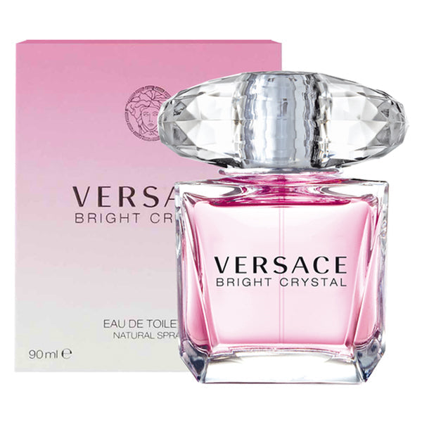 VERSACE BRIGHT CRYSTAL EAU DE TOILETTE 90 ML - Barrile donna