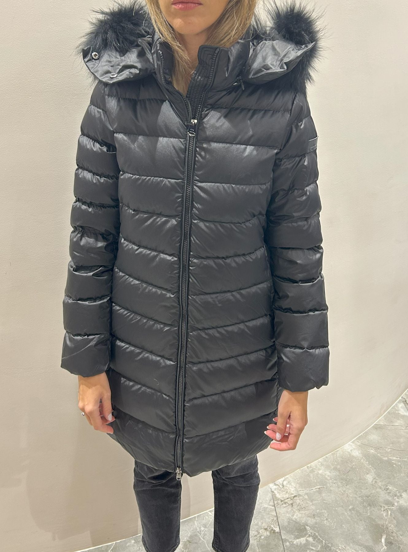 Justine 8N625 - Hetregò - piumino lungo - Barrile donna