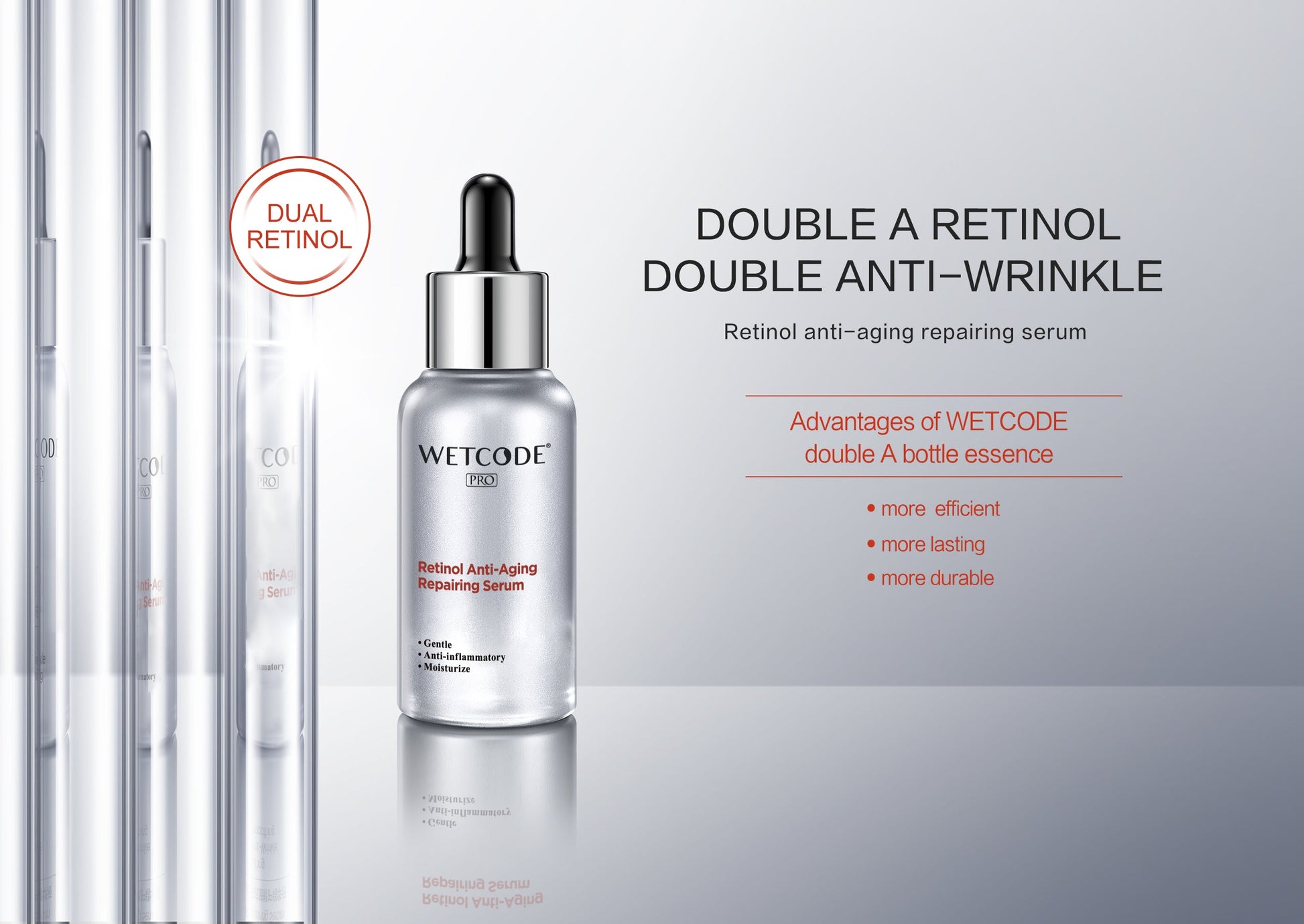 WETCODE - Pro Retinol Anti Aging Repairing Serum 30ml - Barrile donna