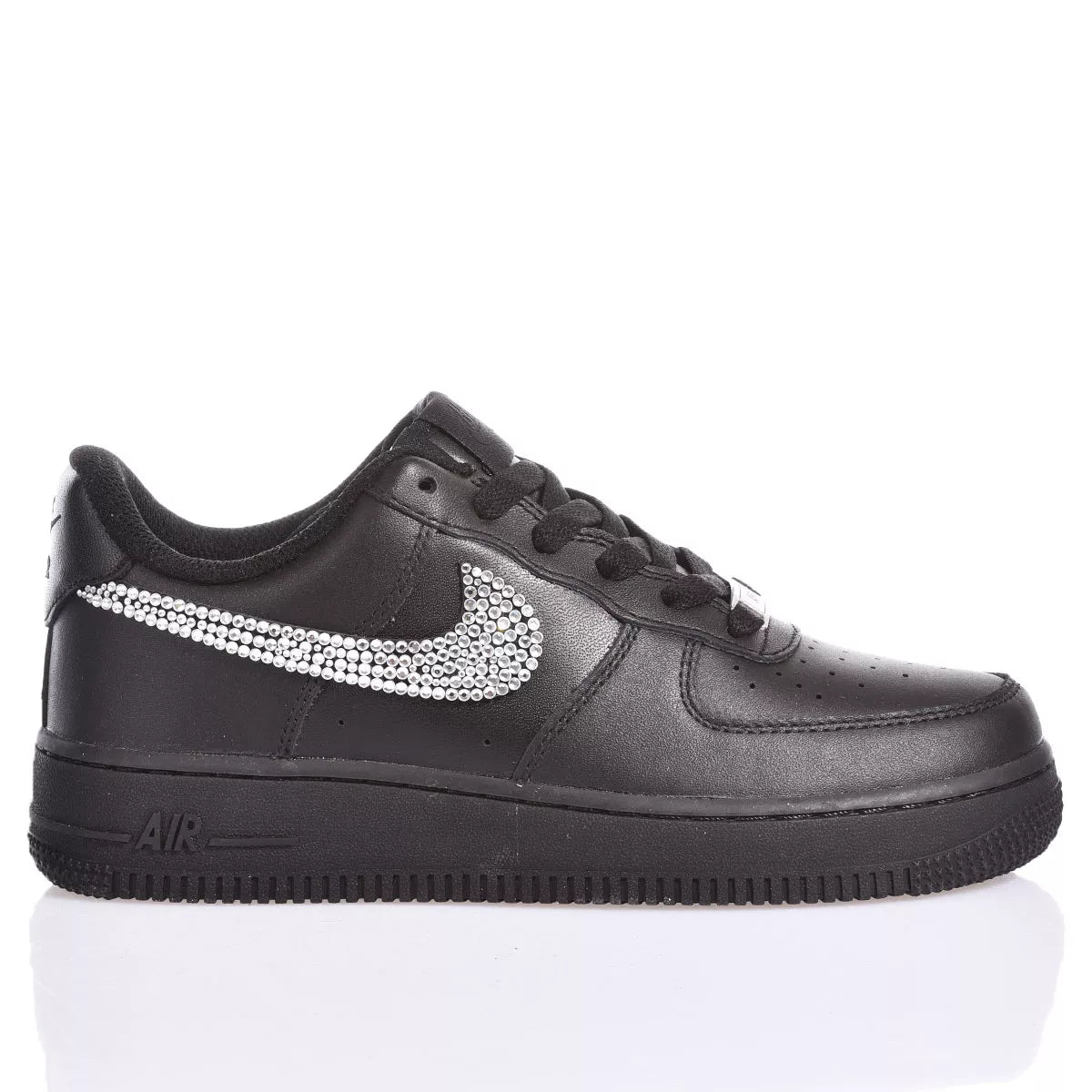 Nike Air Force 1 Swarovski Black - Barrile donna