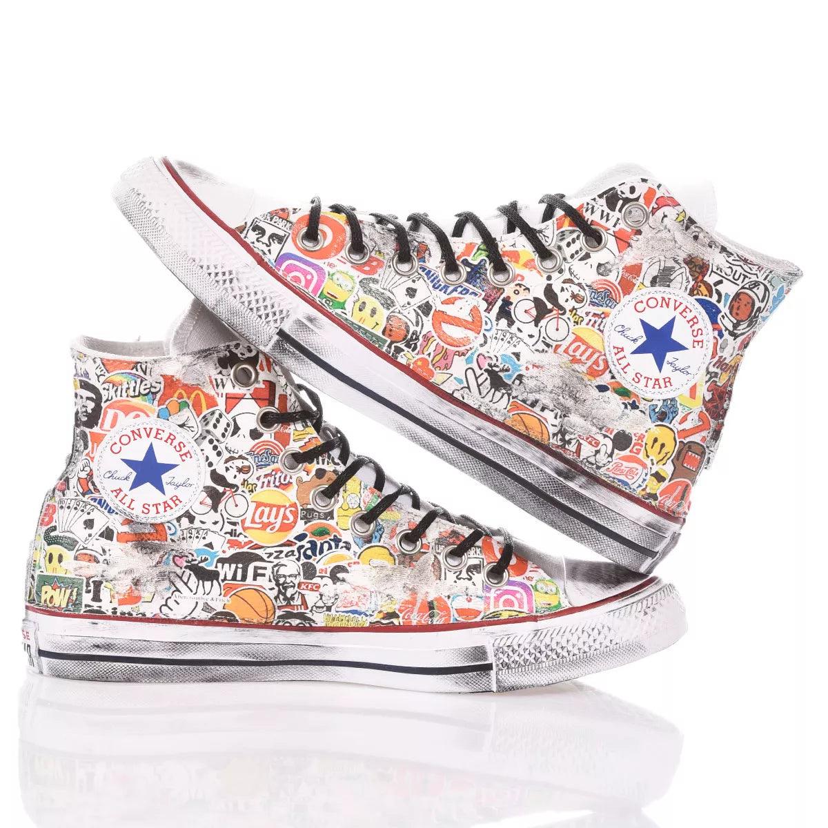 Converse Stickers Graffiti - Barrile donna