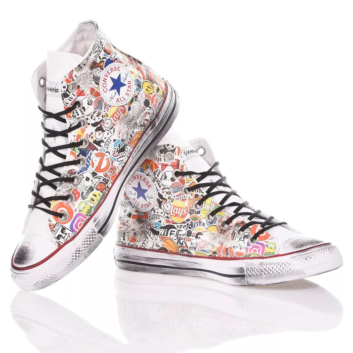 Converse Stickers Graffiti - Barrile donna