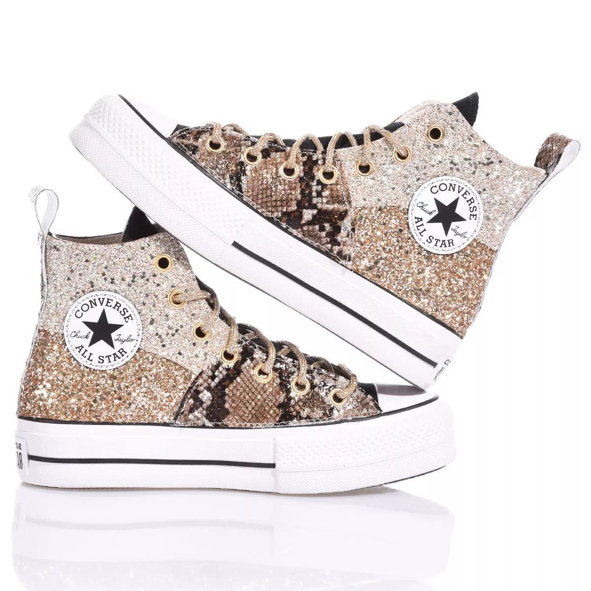 Converse Platform Snake Tris - Barrile donna