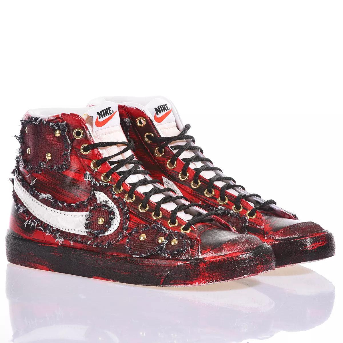 Nike Blazer Red Patch - Barrile donna