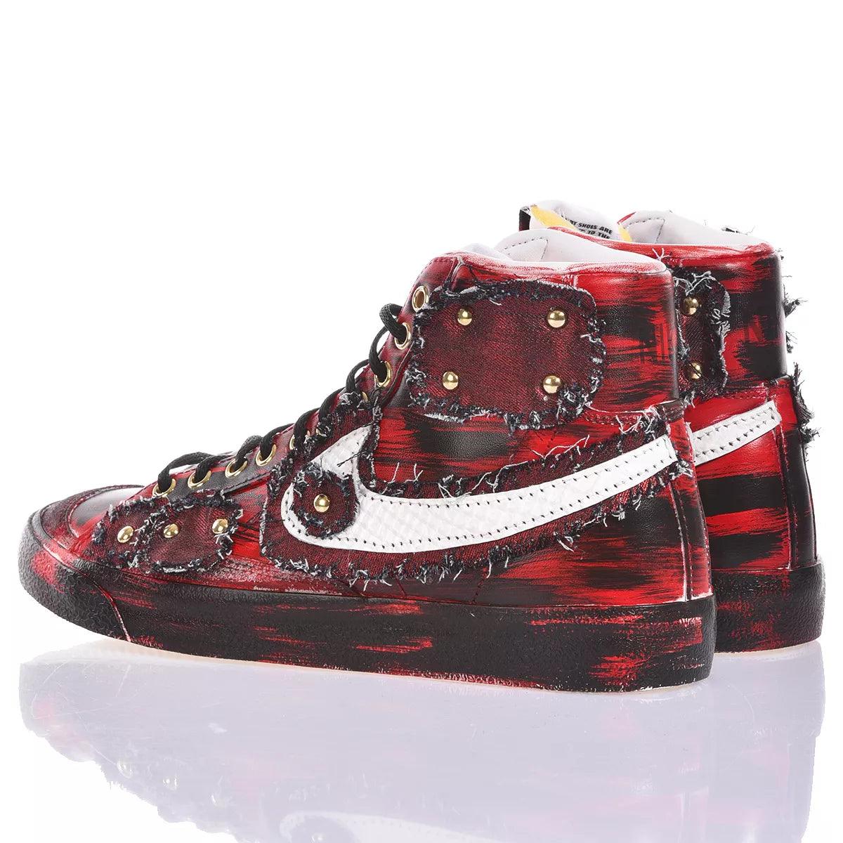 Nike Blazer Red Patch - Barrile donna