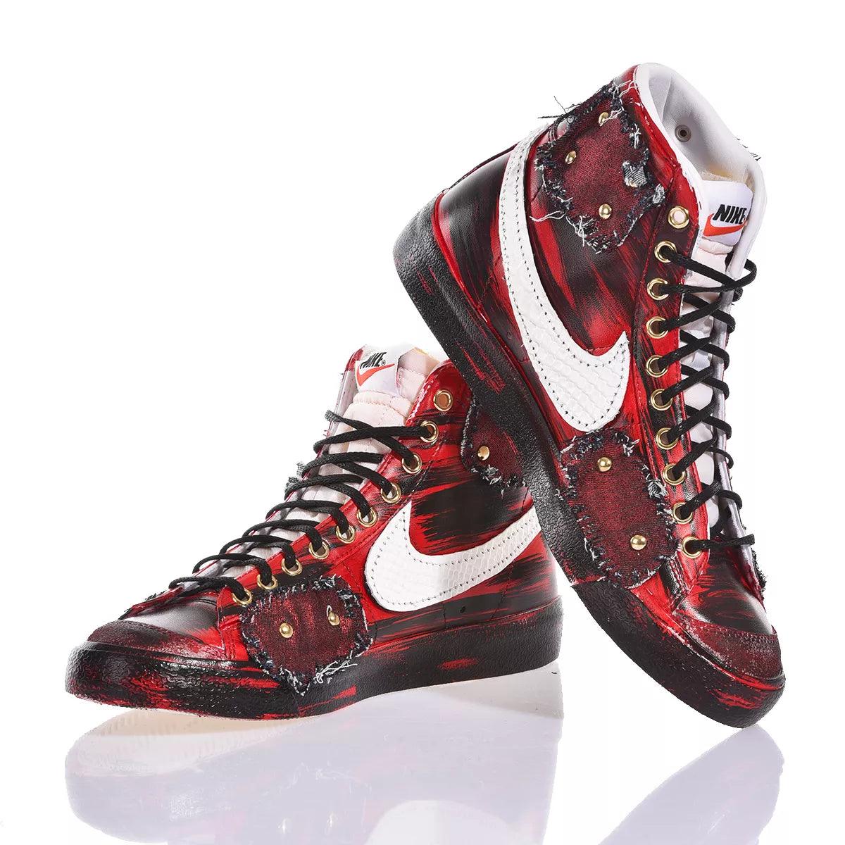 Nike Blazer Red Patch - Barrile donna