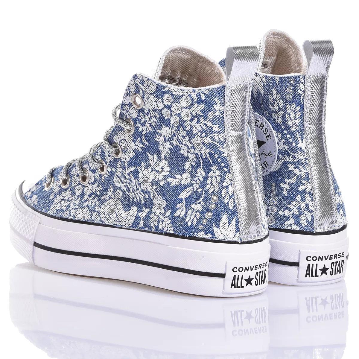 Converse Platform Flower Jeans - Barrile donna