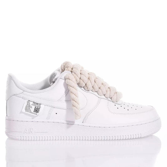 Nike Air Force 1 Boom Laces Natural - Barrile donna