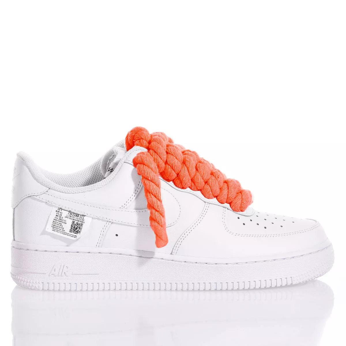 Nike Air Force 1 Boom Laces Orange - Barrile donna