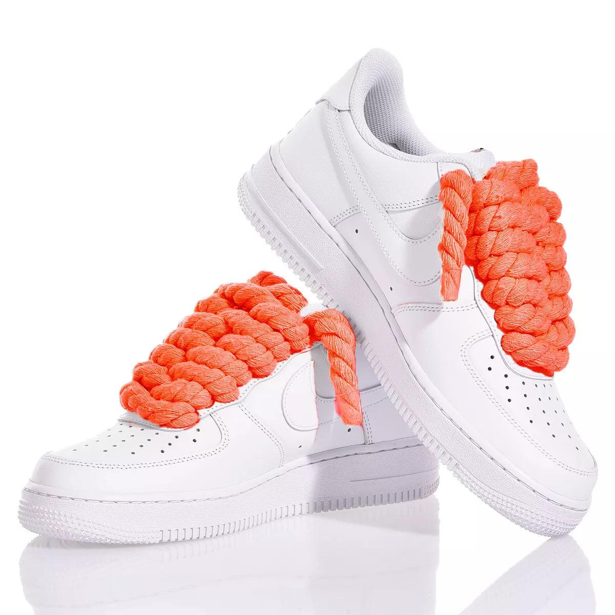 Nike Air Force 1 Boom Laces Orange - Barrile donna