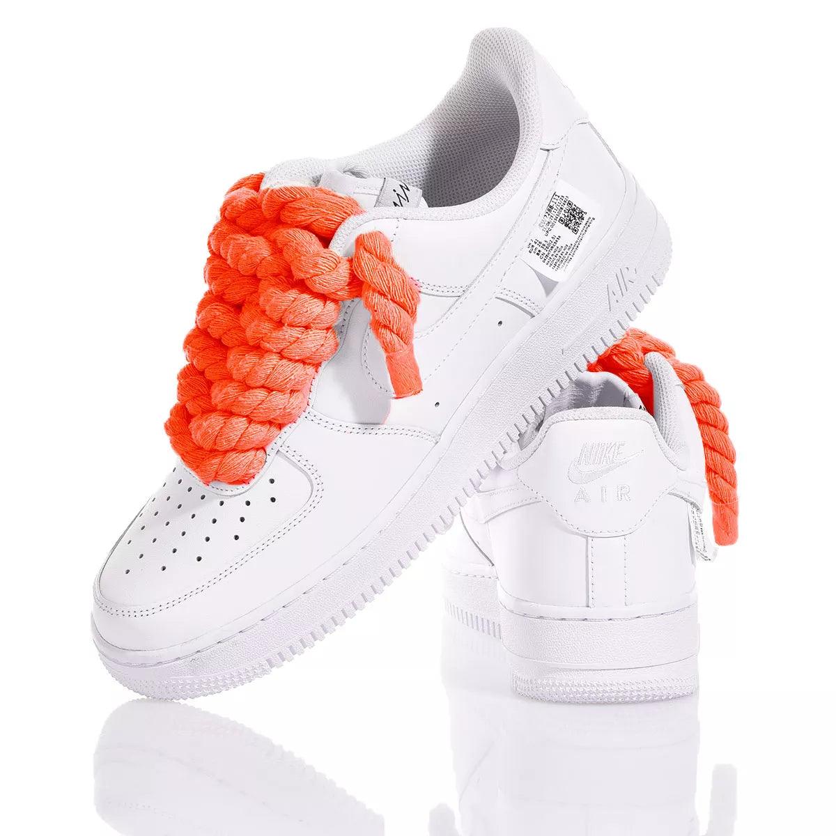 Nike Air Force 1 Boom Laces Orange - Barrile donna