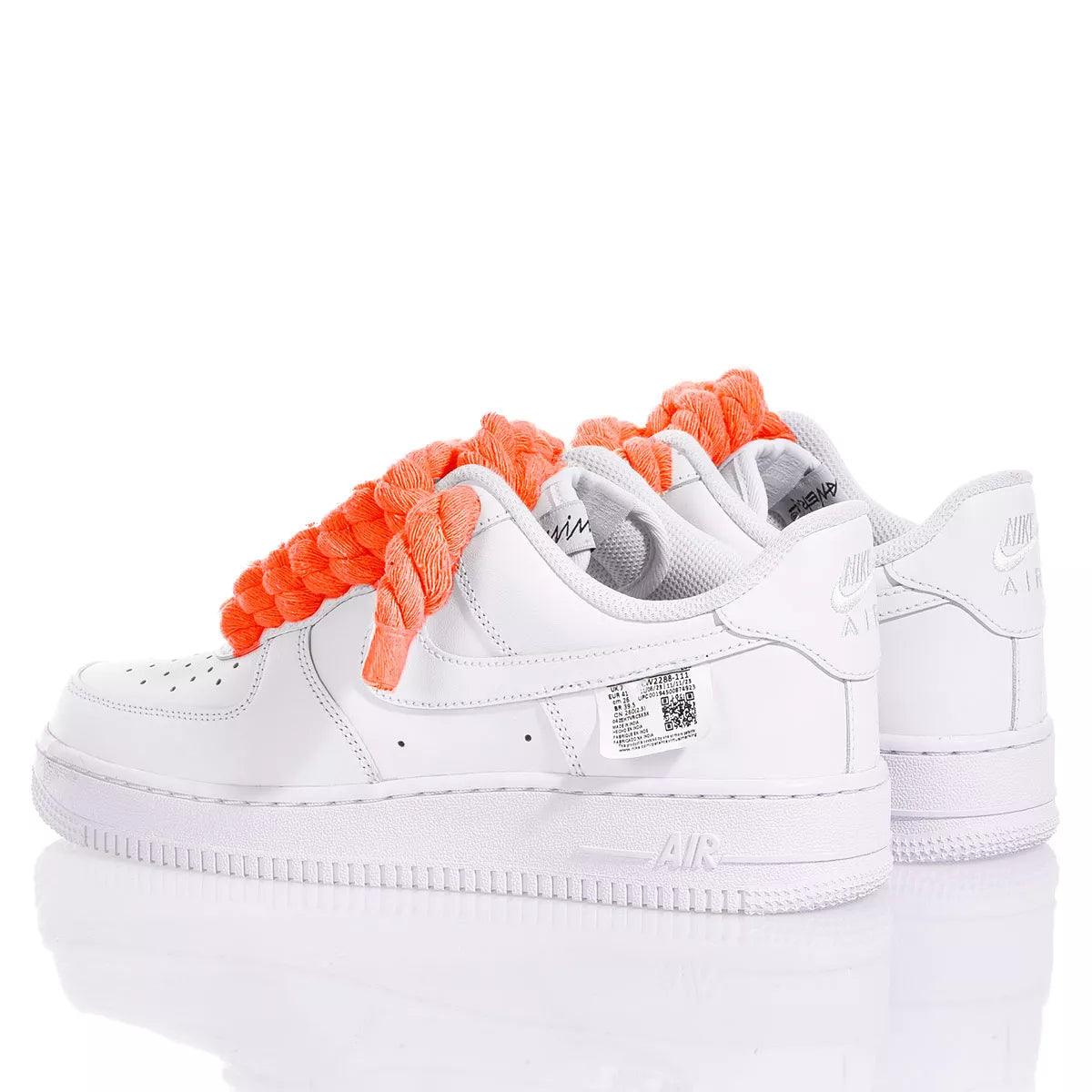 Nike Air Force 1 Boom Laces Orange - Barrile donna