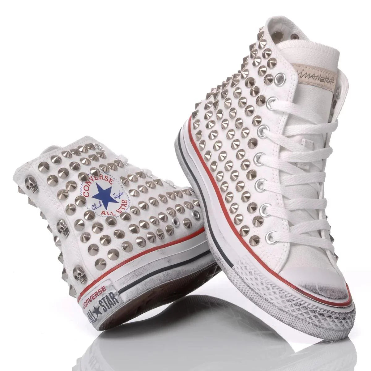 Converse Borchie Bianca - Barrile donna