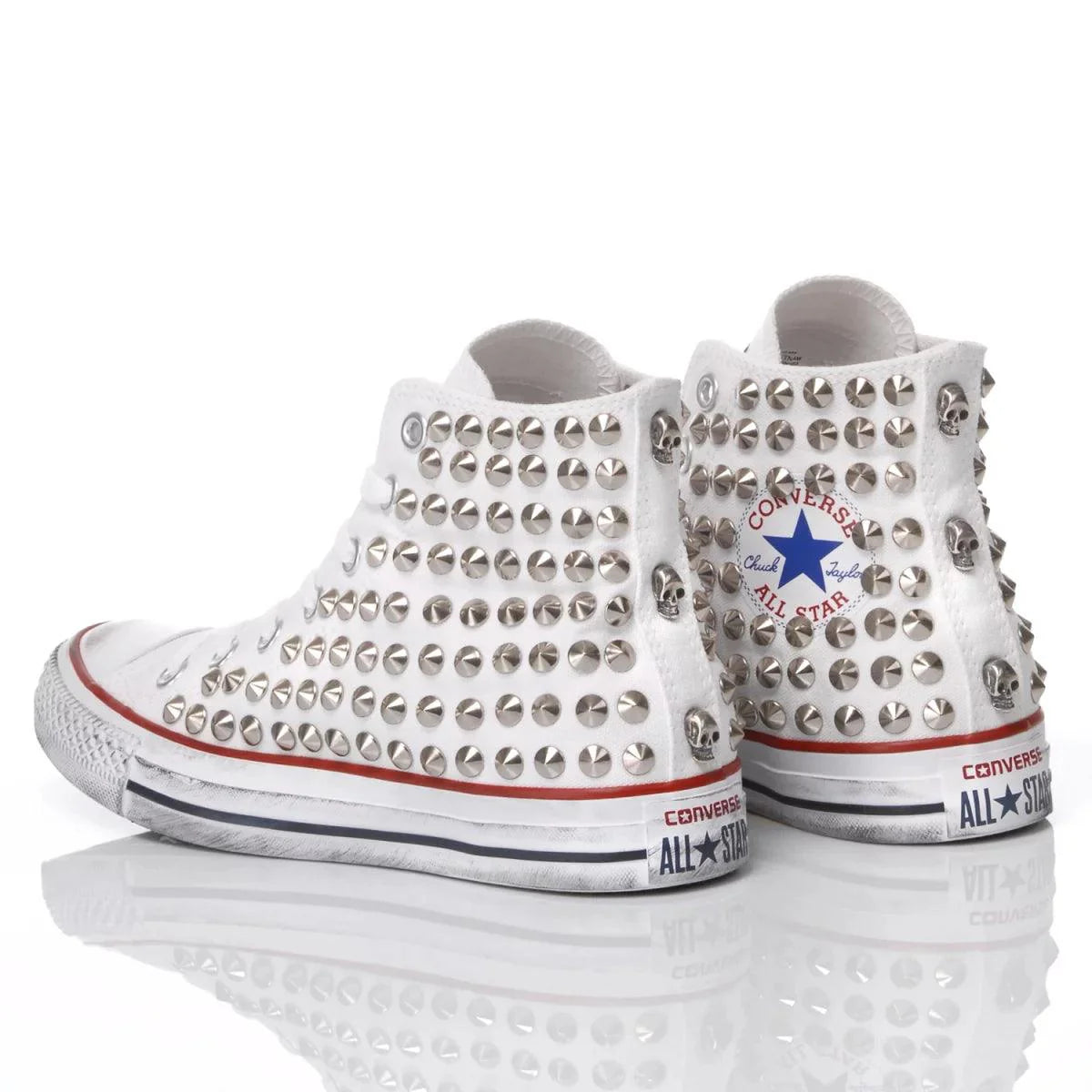 Converse Borchie Bianca - Barrile donna
