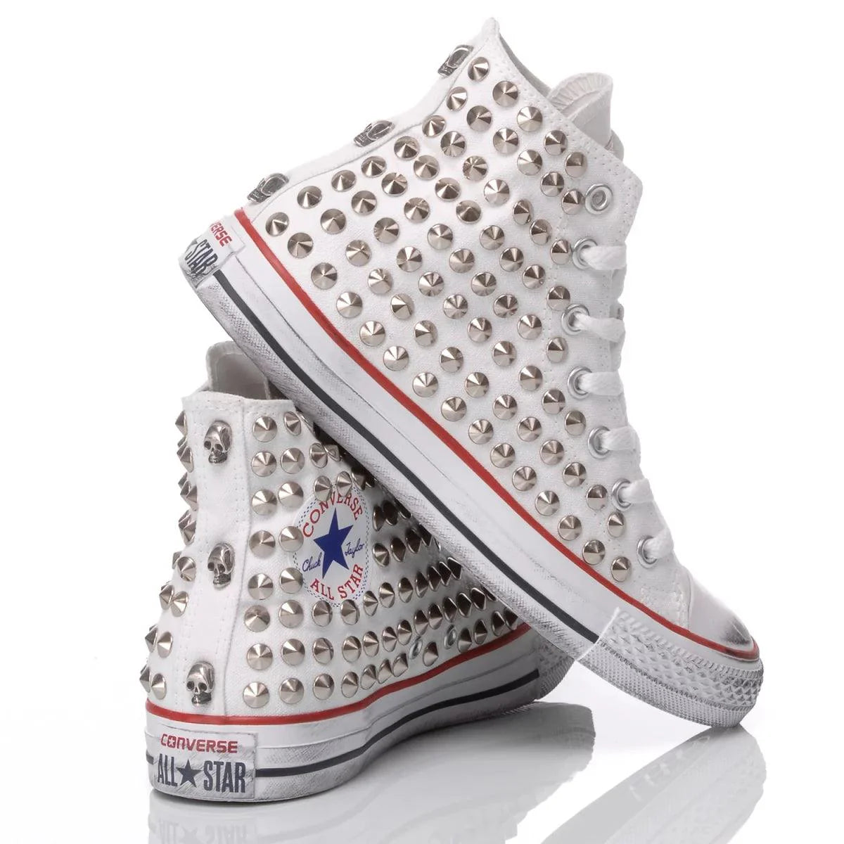 Converse Borchie Bianca - Barrile donna