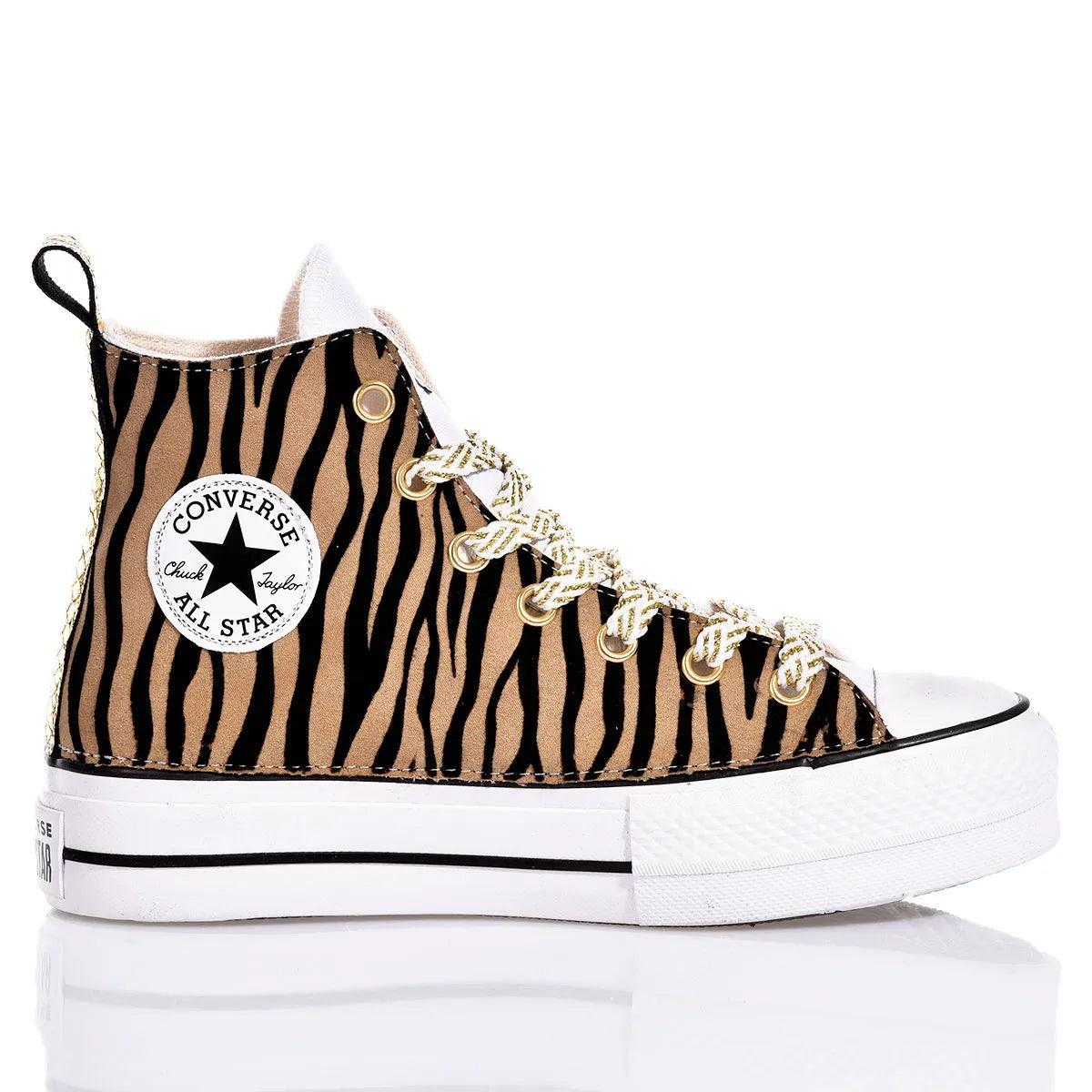 Converse Platform Zebra Glam - Barrile donna