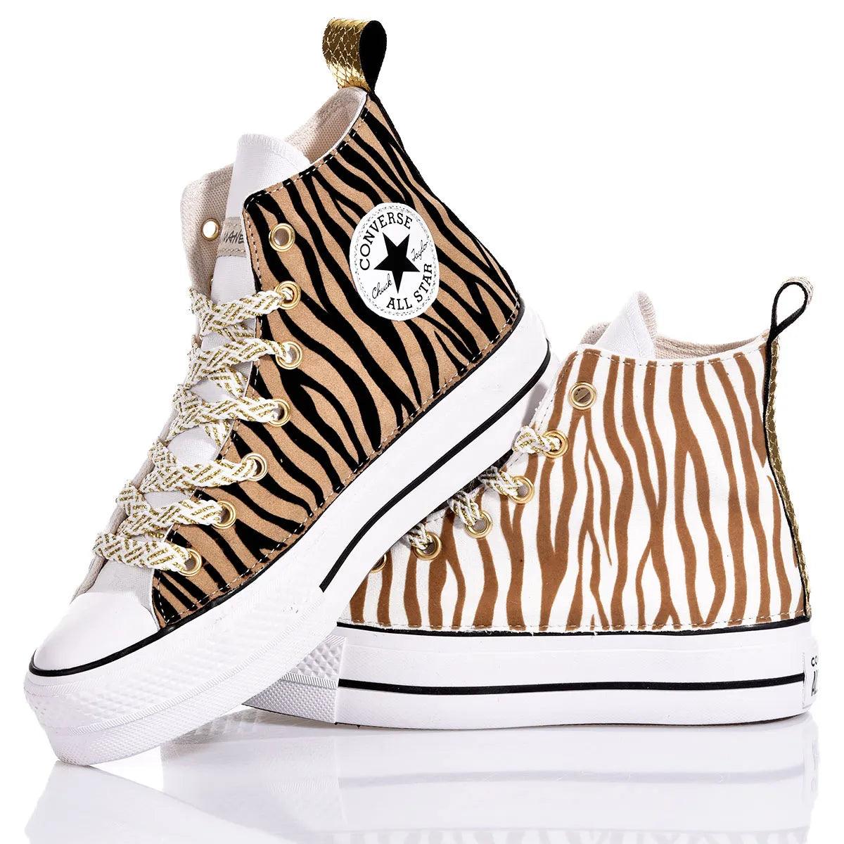 Converse Platform Zebra Glam - Barrile donna