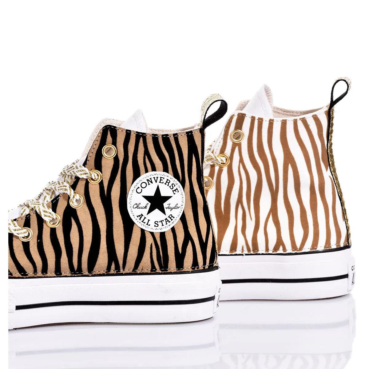 Converse Platform Zebra Glam - Barrile donna
