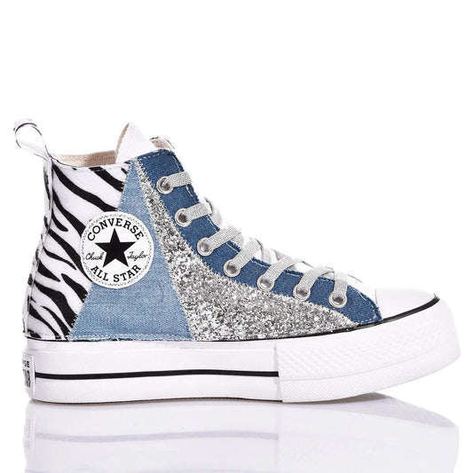 Converse Platform Zebra Lace - Barrile donna