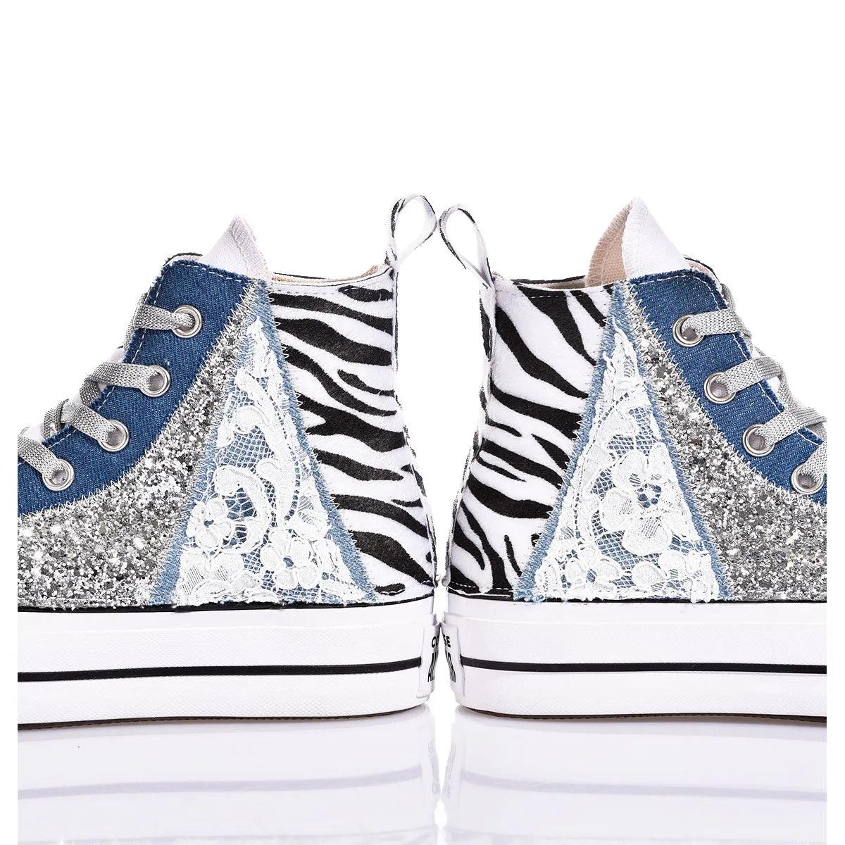 Converse Platform Zebra Lace - Barrile donna