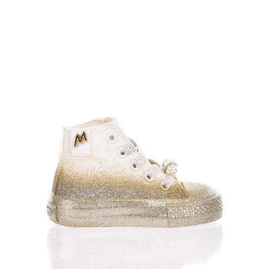 Mimanera Airlines Baby Gold Glittery - Barrile donna