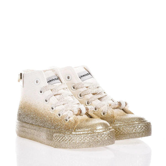 Mimanera Airlines Junior Gold Glittery - Barrile donna