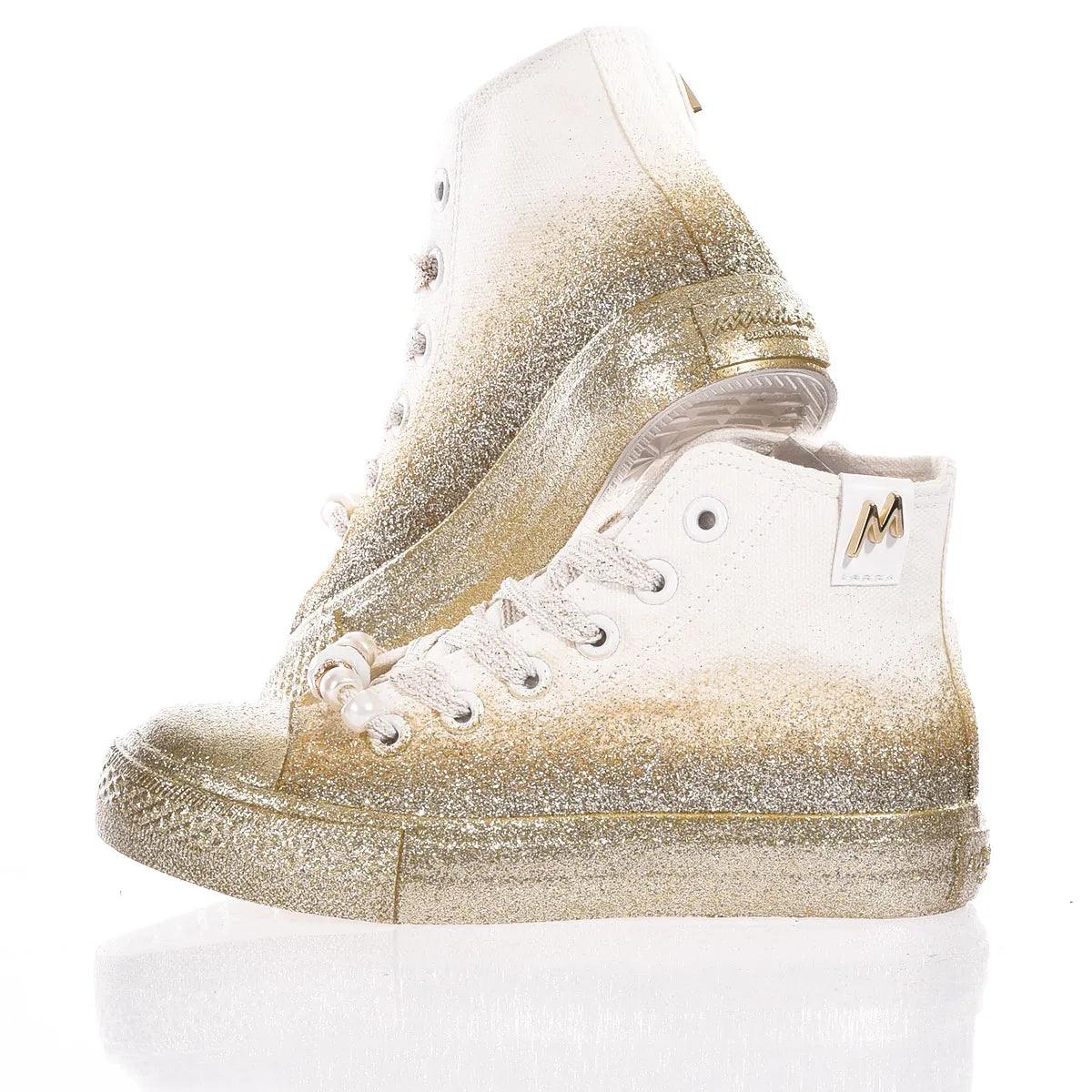 Mimanera Airlines Junior Gold Glittery - Barrile donna