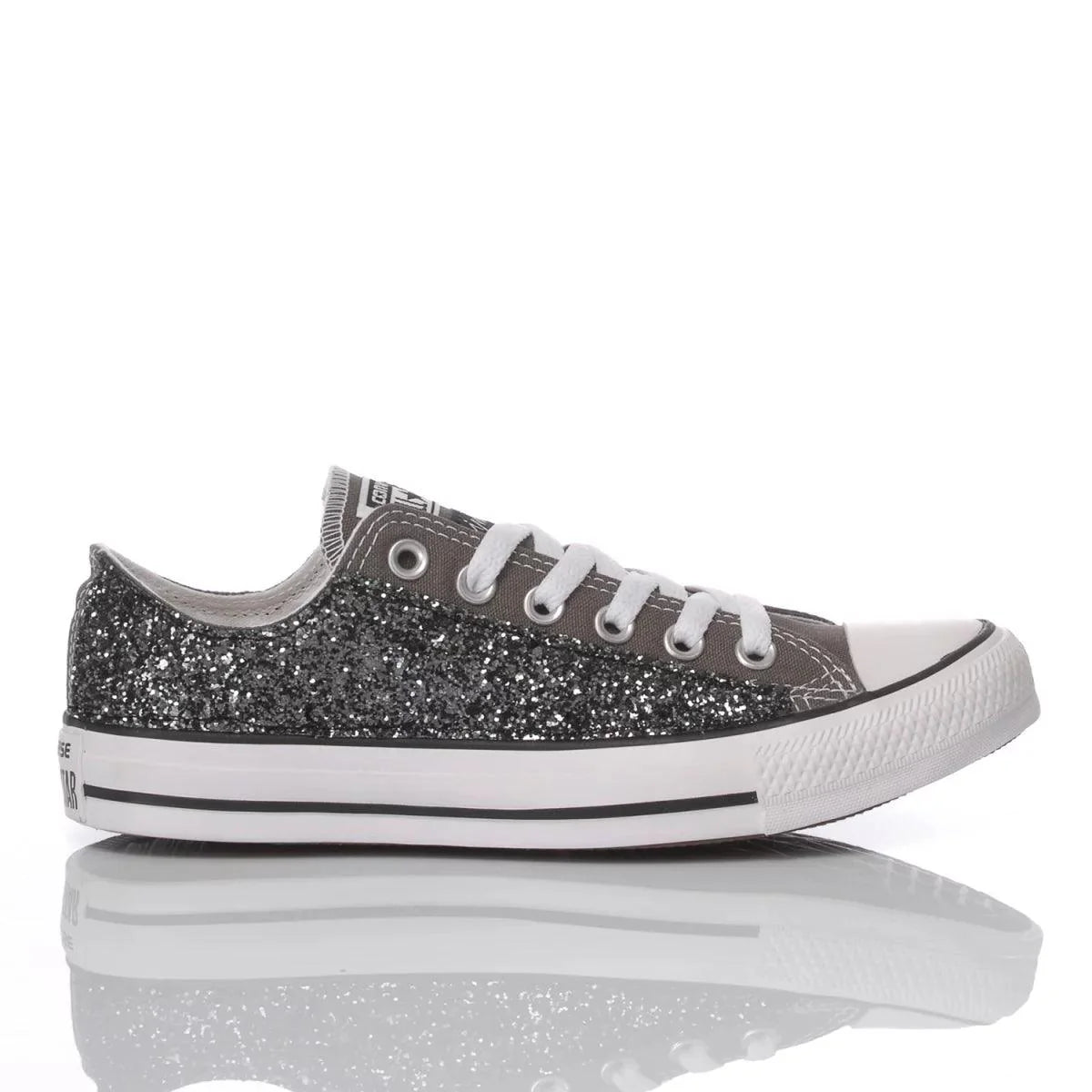 Converse Ox Total Grey - Barrile donna