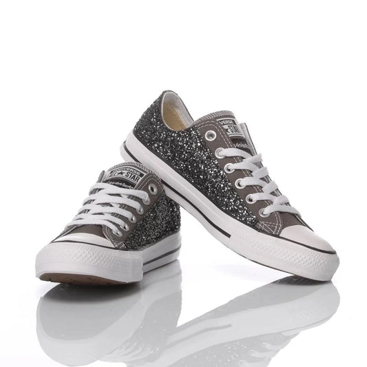 Converse Ox Total Grey - Barrile donna